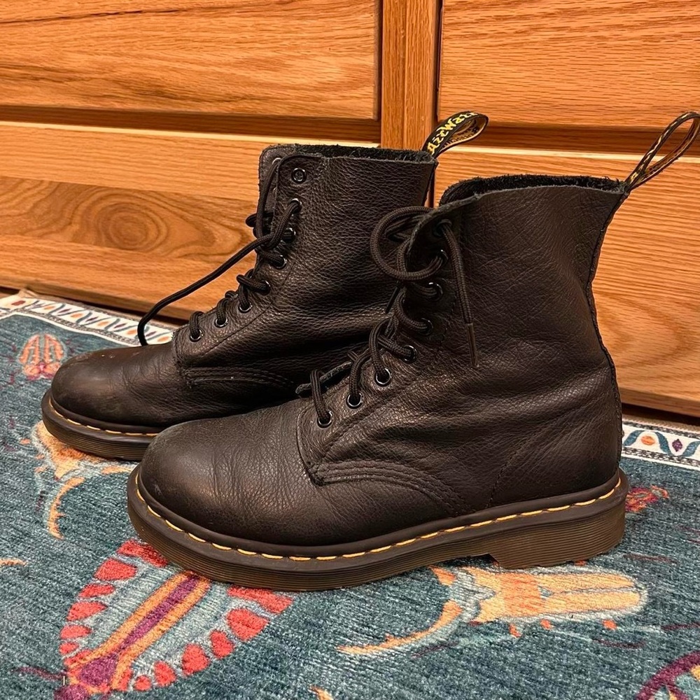 Black Dr. Marten Boots